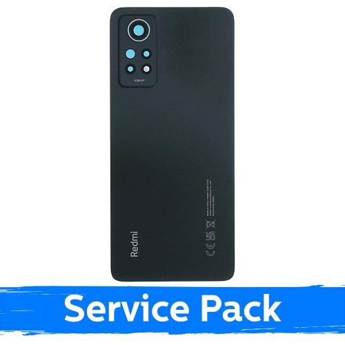 Aizmugurējais vāks saderīgs ar Xiaomi Redmi Note 12 Pro 4G / Graphite Gray / (Service Pack)