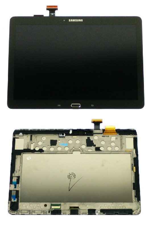LCD screen Samsung P600/P605 Note 10.1 2014 ar touch screen melns original (service pack)
