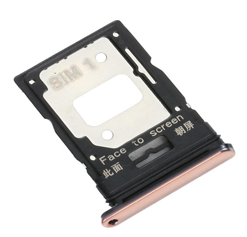 SIM card holder Xiaomi Mi 11 Lite 4G/5G/5G NE 2021 Peach Pink ORG