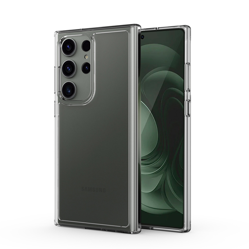 Crong Crystal Shield Cover - Samsung Galaxy S23 Ultra maciņš (caurspīdīgs)