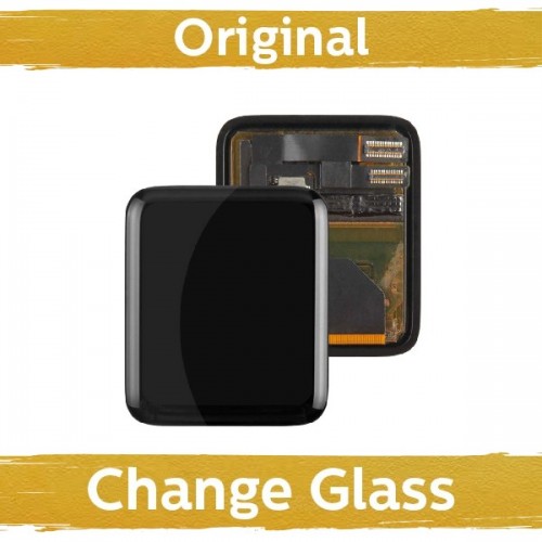 LCD displejs saderīgs ar Apple Watch Series 1 42mm melns (atjaunots: Ķīna)