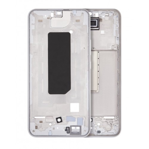 Vidējais rāmis priekš Samsung A346 A34 5G (White)