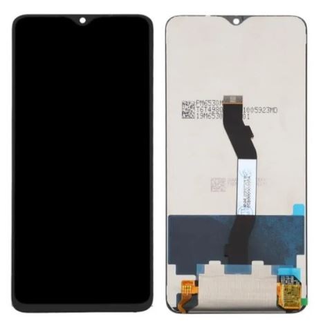 LCD screen Xiaomi Redmi Note 8 Pro ar touch screen Melns ORG