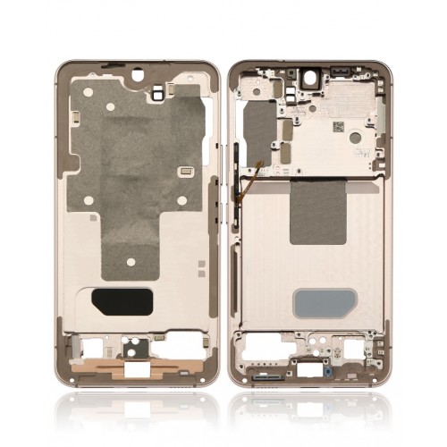 Vidējais rāmis priekš Samsung S901 S22 (Pink Gold)