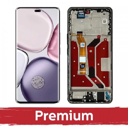 LCD displejs saderīgs ar Huawei Honor X9C (Magic 7 Lite) ar rāmi / melns / OEM