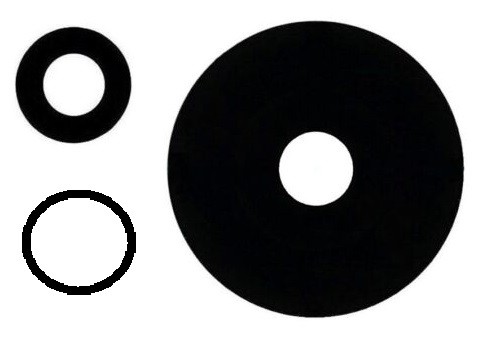 Xiaomi 12 Pro lens priekš camera Melns (only lens 3pcs) ORG