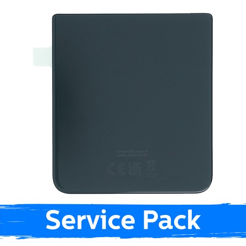 Aizmugurējais vāks, saderīgs ar Samsung F711 Z Flip3 / Zaļš / (Service Pack)