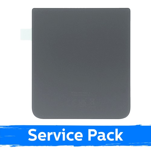 Aizmugurējais vāks, saderīgs ar Samsung F711 Z Flip3 / Pelēks / (Service Pack)