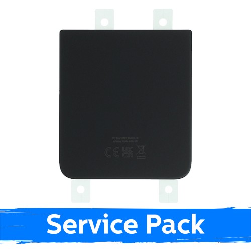 Aizmugurējais vāks, saderīgs ar Samsung F721 Z Flip4 / Grafīta / (Service Pack)
