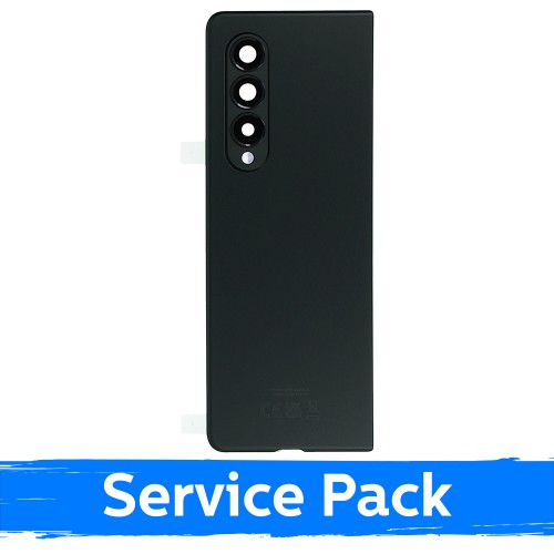 Aizmugurējais vāks, saderīgs ar Samsung F926 Z Fold3 / Fantoma zaļš / (Service Pack)