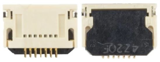 Samsung SM-T580/T585 Tab A 10.1 (2016) plates savienotājs BTB ligzda 7pin 3708-003263 (servisa komplekts)