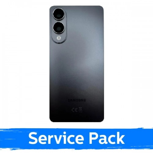 Aizmugurējais vāks saderīgs ar Samsung S937 S25 Edge / Titanium Jetblack / (Service Pack)