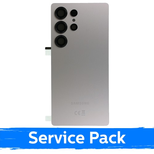 Aizmugurējais vāks, saderīgs ar Samsung S938 S25 Ultra / Titanium pelēks / (Service Pack)