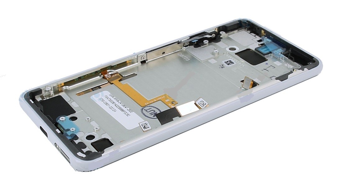 LCD screen Google Pixel 3 ar touch screen un frame Balts original (used Grade A)