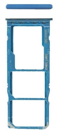 SIM card holder Samsung A505 A50 2019 Prism Crush Zils original (service pack)