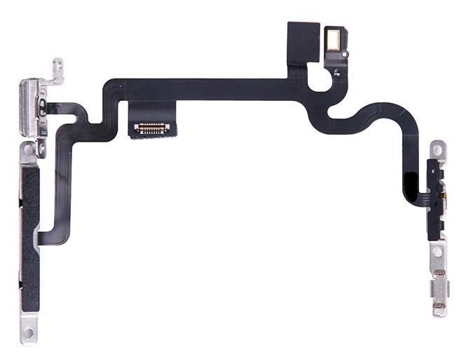 Flex priekš iPhone 7 on/off ar volume control, flashlight un microphone original (used Grade A)
