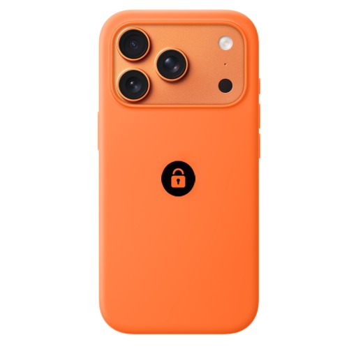Maciņš "Silicone Case v2" iPhone 17 / Oranžs / iepakojumā