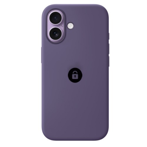 Maciņš "Silicone Case v2" iPhone 17 / Violets migla / iepakojumā