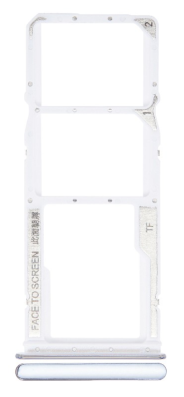 SIM card holder Xiaomi Redmi 10 5G Chrome Silver ORG
