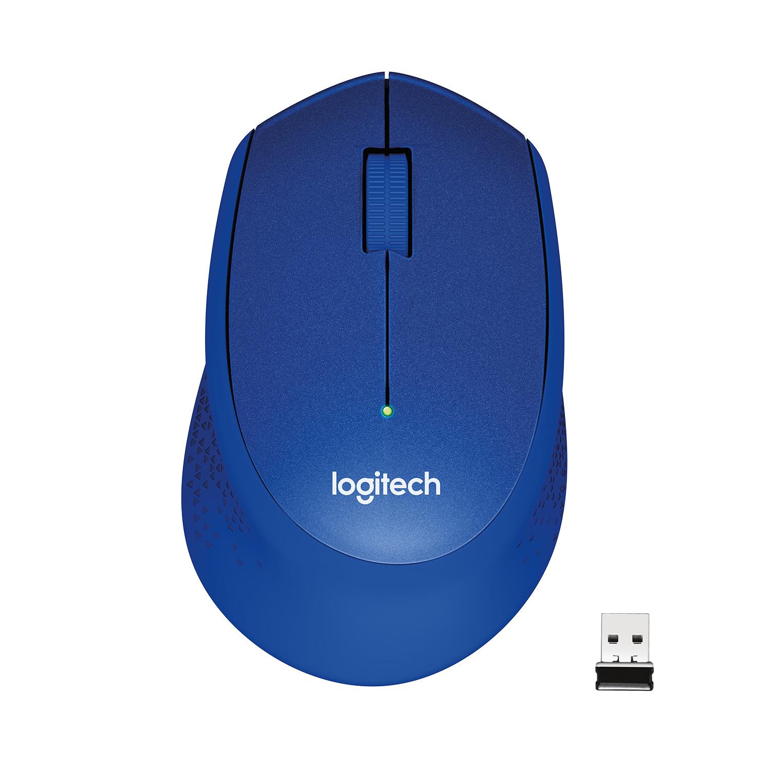 Logitech M330 Silent bezvadu pele, zila