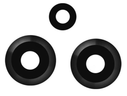 OnePlus Nord CE 2 Lite 5G lens priekš camera Melns (3pcs) (only lens) ORG