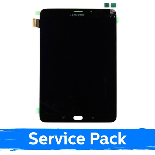 LCD displejs saderīgs ar Samsung Galaxy Tab S2 8.0 melns (Service Pack)