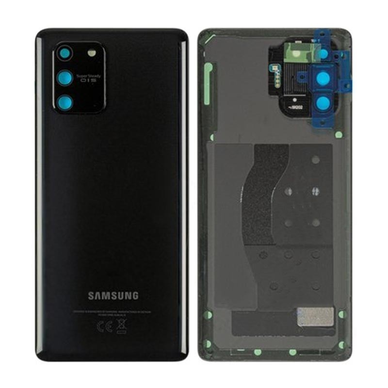 Aizmugurējais vāciņš priekš Samsung G770 S10 Lite Prism Melns original (used Grade B)