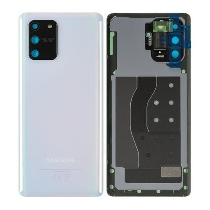 Aizmugurējais vāciņš priekš Samsung G770 S10 Lite balts (Prism Balts) original (used Grade C)