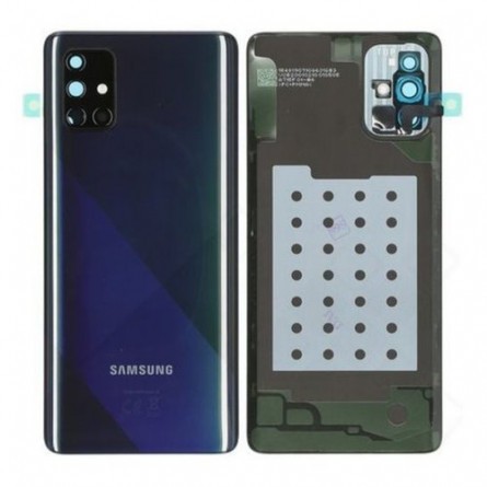 Aizmugurējais vāciņš priekš Samsung A715 A71 2020 Prism Crush Melns original (used Grade B)