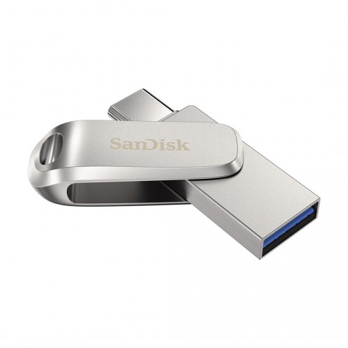USB atmiņas karte SanDisk "Ultra Luxe Dual Drive" 32GB (USB 3.2 / USB-C) / 100% oriģināls /