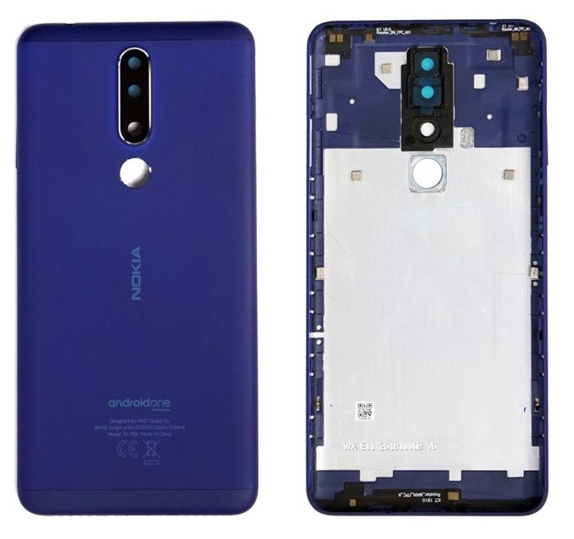 Aizmugurējais vāciņš Nokia 3.1 Plus Zils original (used Grade B)