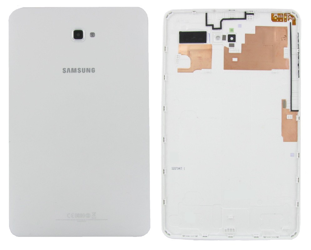 Aizmugurējais vāciņš priekš Samsung T580 Tab A 10.1 (2016) balts original (used Grade C)