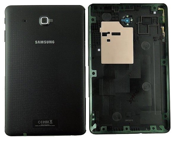 Aizmugurējais vāciņš priekš Samsung T560 Tab E 9.6 (2015) melns original (used Grade B)