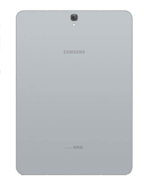 Aizmugurējais vāciņš priekš Samsung T820 Tab S3 9.7 (2017) sudrabs original (used Grade A)