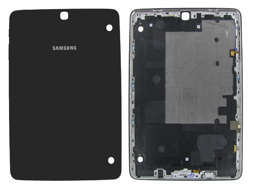 Aizmugurējais vāciņš priekš Samsung T813 Tab S2 9.7 (2016) melns original (used Grade C)