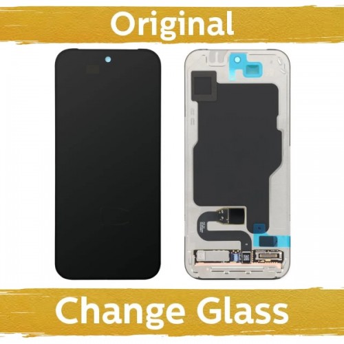 LCD ekrāns saderīgs ar Google Pixel 10 Pro melns ar rāmi (Atjaunots: Ķīna)