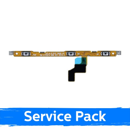 Elastīgais kabelis saderīgs ar Samsung A705 A70 Power + Volume (Service Pack)