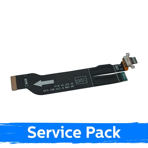 Uzlādes ports saderīgs ar Samsung F956 Z Fold6 ar elastīgo kabeli / plati (Service Pack)