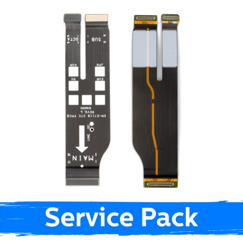 Elastīgais kabelis saderīgs ar Samsung S711 S23 FE (SUB)-(MAIN) Flex / (Service Pack)