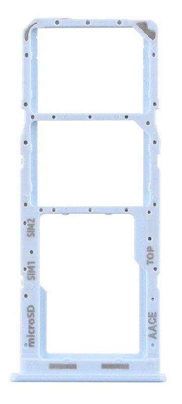 SIM kartes turētājs Samsung A13 A135/A137 Light Blue oriģināls (servisa iepakojums)