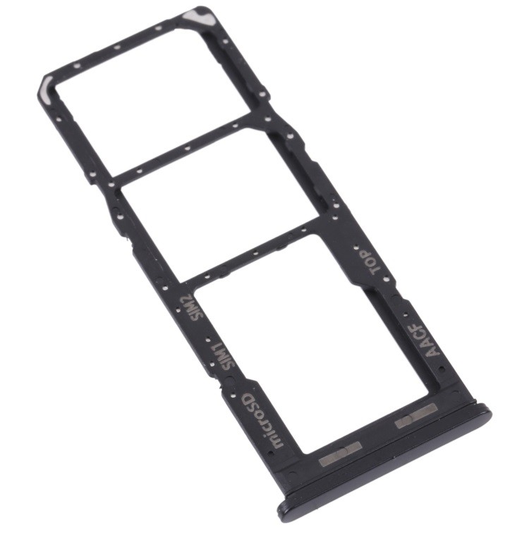 SIM card holder Samsung A13 5G A136 Melns original (service pack)