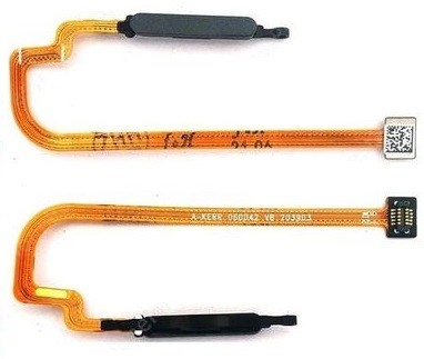 Flex Xiaomi Redmi 9T/Poco M3 ar fingerprint melns ORG