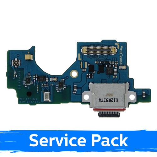 Uzlādes ports saderīgs ar Samsung G525 Xcover 5 ar elastīgo kabeli / plati (Service Pack)