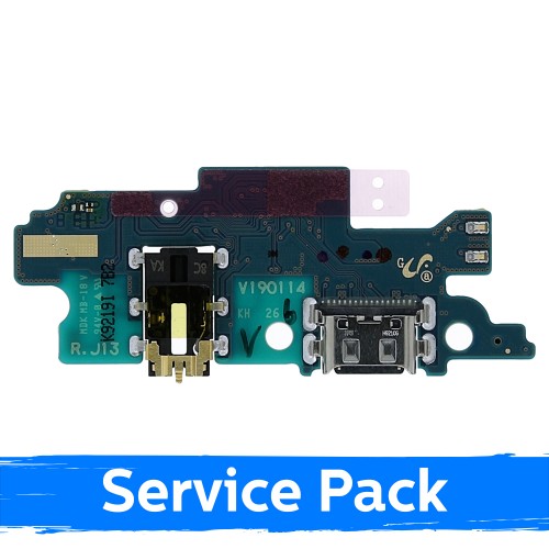 Uzlādes ports saderīgs ar Samsung M205 M20 ar elastīgo kabeli / plati (Service Pack)
