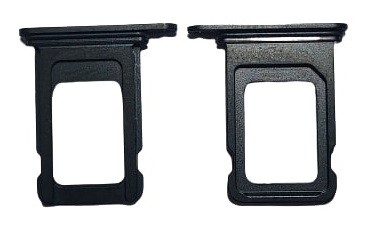 SIM card holder priekš iPhone 14 Pro/14 Pro Max Space Melns ORG