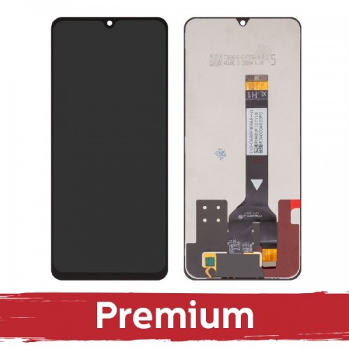 LCD displejs saderīgs ar Xiaomi Redmi A5 / Poco C71 (Short Flex) melns OEM