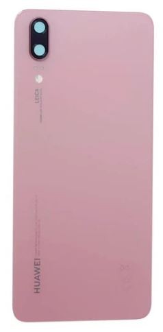 Aizmugurējais vāciņš priekš Huawei P20 Rozā Zeltains original (service pack)