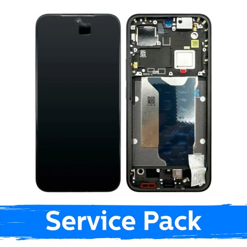 LCD displejs saderīgs ar Xiaomi 15T Pro 5G ar rāmi / pelēks / (Service Pack)