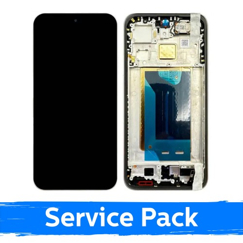 LCD displejs saderīgs ar Xiaomi 15T 5G ar rāmi / melns / (Service Pack)