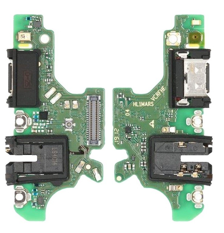 Flex Huawei P30 Lite New Edition/P30 Lite 2020 priekš plugin, microphone, headphone connector original (used Grade A)